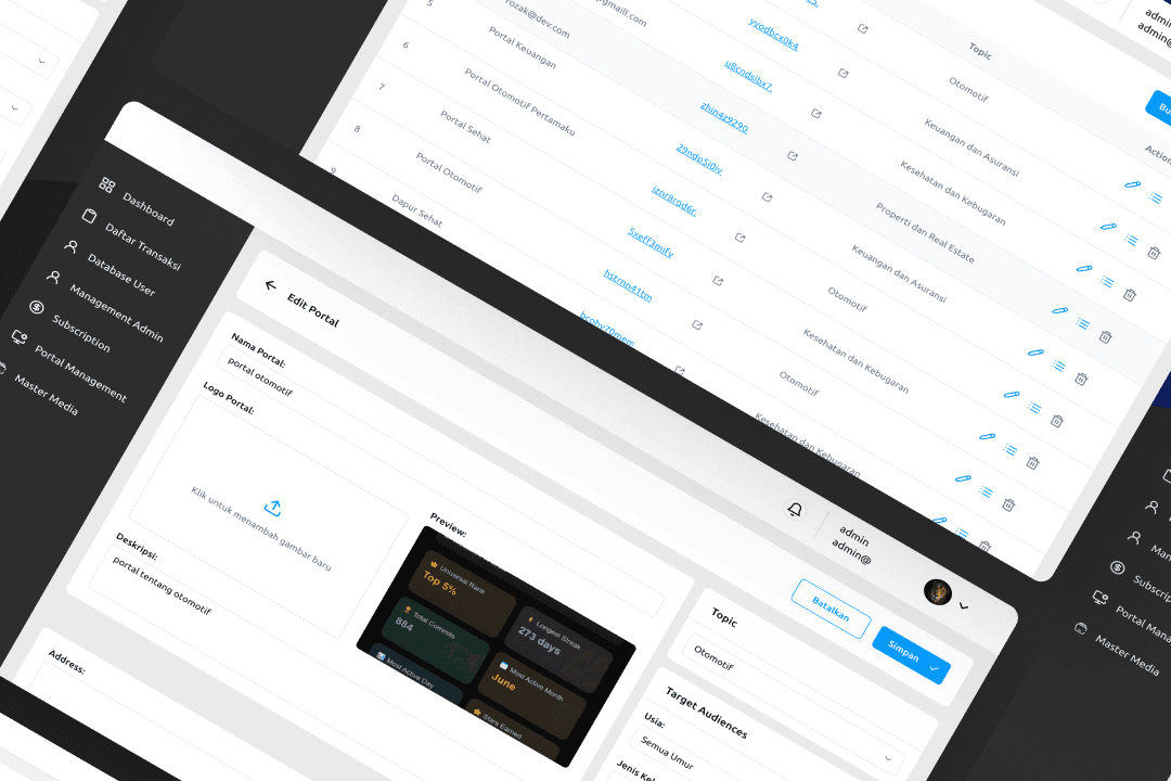 Unbranded Portal Platform screenshot 2